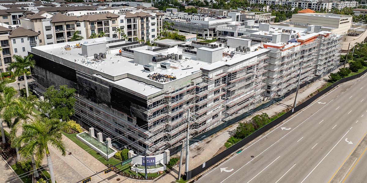 Encore Naples Square Construction Progress 2